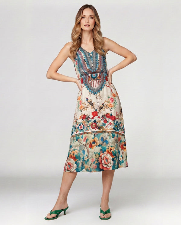 Vestido Mujer Priscila Crudo Lineatré