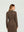Vestido Mujer Pilar Largo Cuello Medio Alto. Redondo Cierre Sin Cierre Chocolate Lineatre