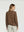 Sweater Mujer Giovanna Relaxed Cuello En V Manga Caída Chocolate Lineatre