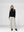 Sweater Mujer Lidia Relaxed Cuello Alto Redondo Manga Caída Negro Lineatre
