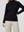 Sweater Mujer Lidia Relaxed Cuello Alto Redondo Manga Caída Negro Lineatre