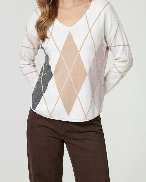 Sweater Mujer Livia Gris Lineatré