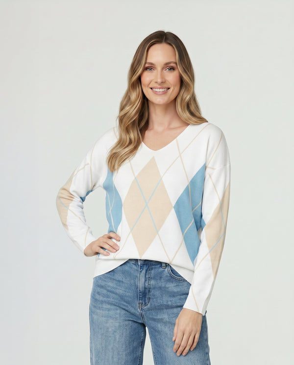 Sweater Mujer Oriana Verde Lineatré