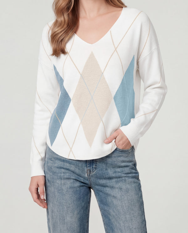 Sweater Mujer Oriana Verde Lineatré