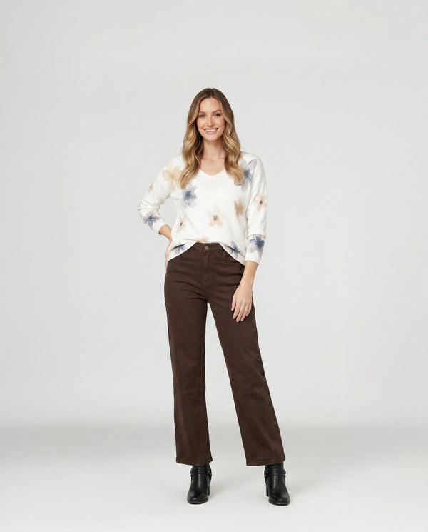 Sweater Mujer Nicoletta Gris Lineatré