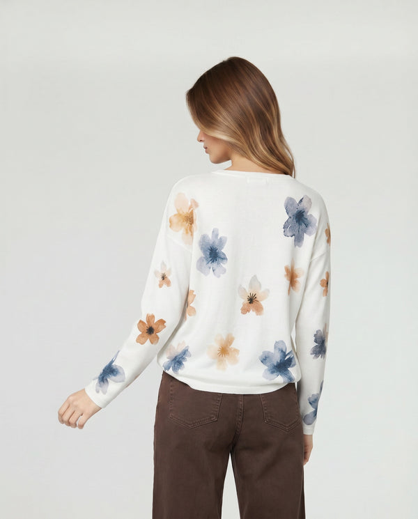 Sweater Mujer Nicoletta Gris Lineatré