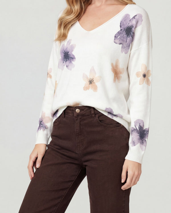 Sweater Mujer Nicoletta Gris Lineatré