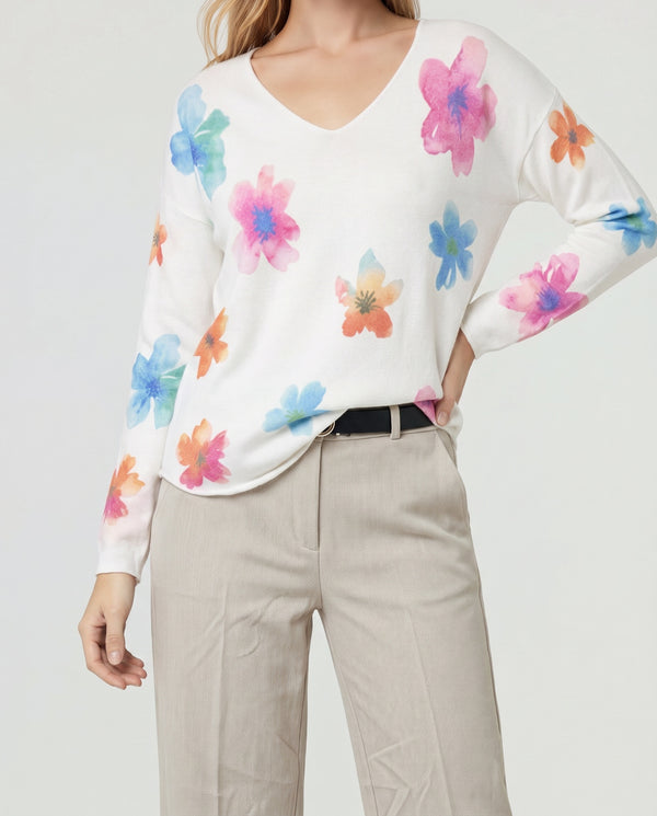 Sweater Mujer Giulietta Rosa Lineatré