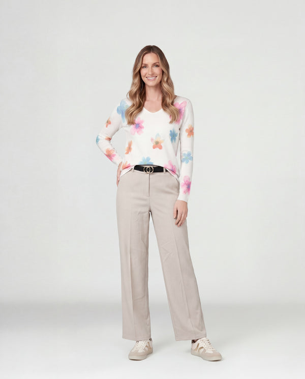 Sweater Mujer Giulietta Rosa Lineatré