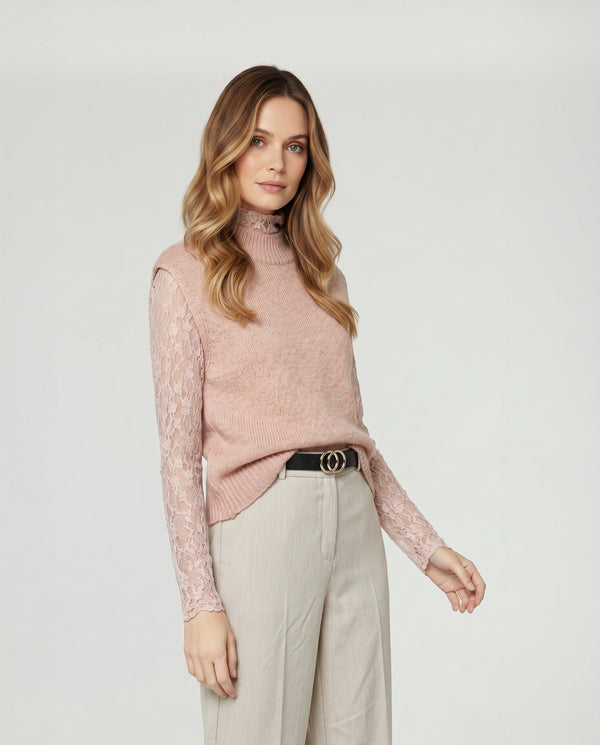 Sweater Mujer Beatrice Rosado Lineatré