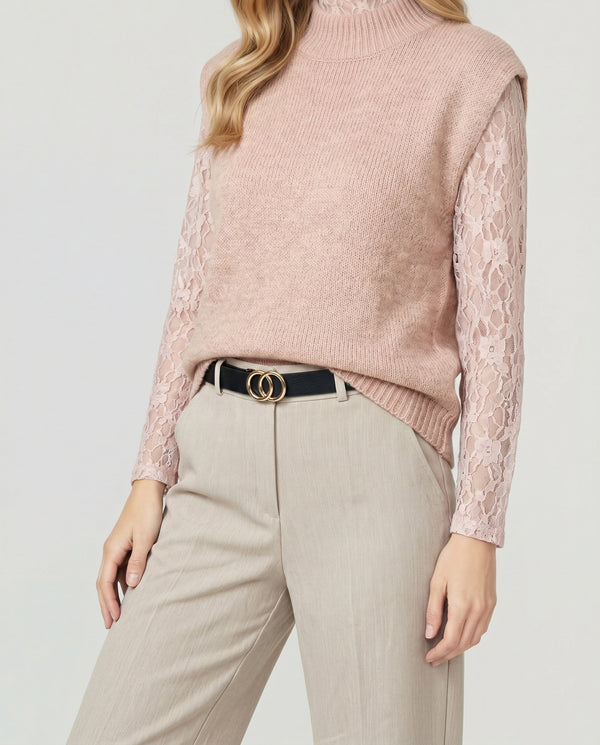 Sweater Mujer Beatrice Rosado Lineatré