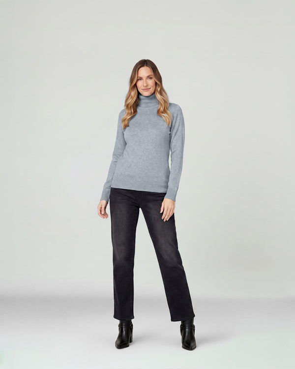 Sweater Mujer Antonia Gris Lineatré