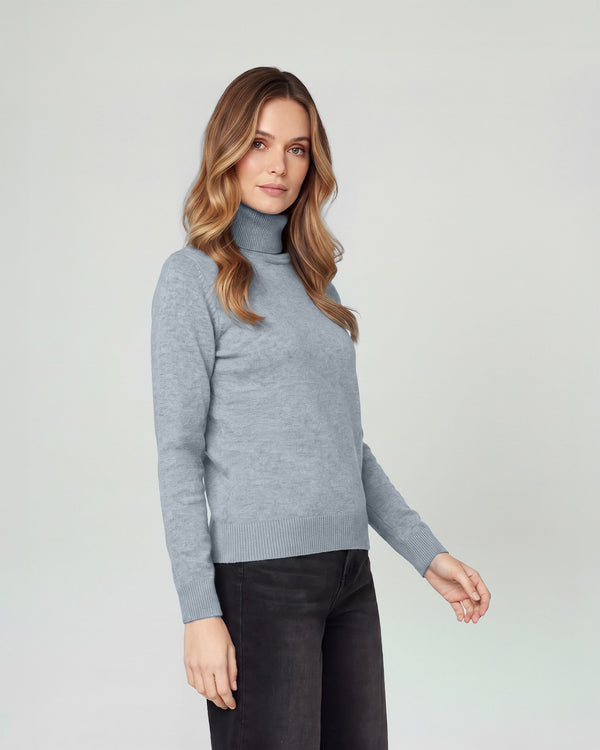 Sweater Mujer Antonia Gris Lineatré