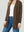 Cardigan Mujer Paola Relaxed Cuello Tipo Kimono Manga Caída Chocolate Lineatre