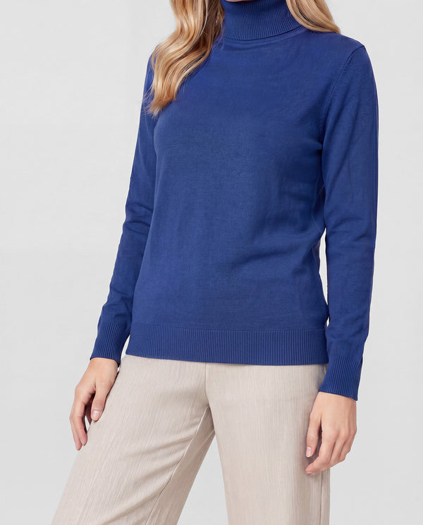 Sweater Mujer Sofía Azul Lineatré