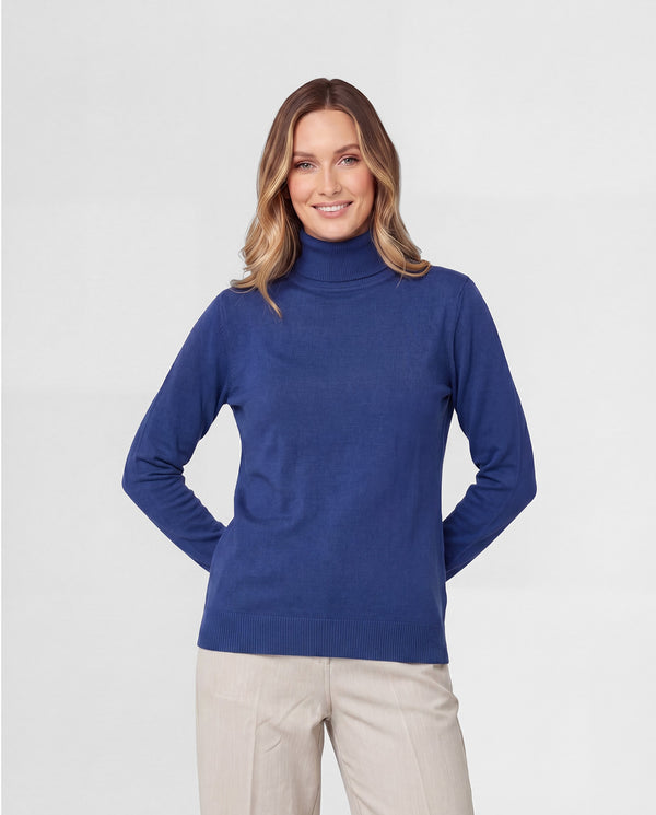 Sweater Mujer Sofía Azul Lineatré