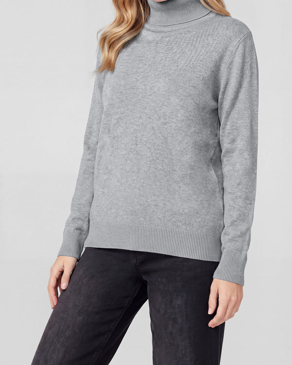 Sweater Mujer Emilia Gris Lineatré