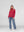 Sweater Mujer Aurora Rojo Lineatré
