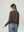 Sweater Mujer Marcela Relaxed Fit Cuello Redondo Manga Caída  Moro Lineatre