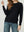 Sweater Mujer Marcela Relaxed Fit Cuello Redondo Manga Caída  Negro Lineatre