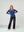 Sweater Mujer Josefina Azul Lineatré