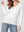 Sweater Mujer Ignacia Regular Fit Cuello En V Manga Caída Blanco Lineatre