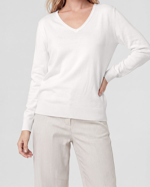 Sweater Mujer Isidora Crudo Lineatré