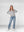 Sweater Mujer Ignacia Regular Fit Cuello En V Manga Caída Fango Lineatre