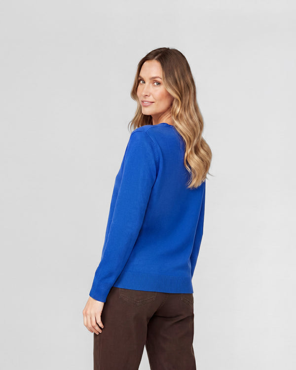Sweater Mujer Federica Royal Lineatré