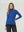 Sweater Mujer Josefa Slim Fit Cuello Alto Redondo Manga Ajustada Royal Lineatre
