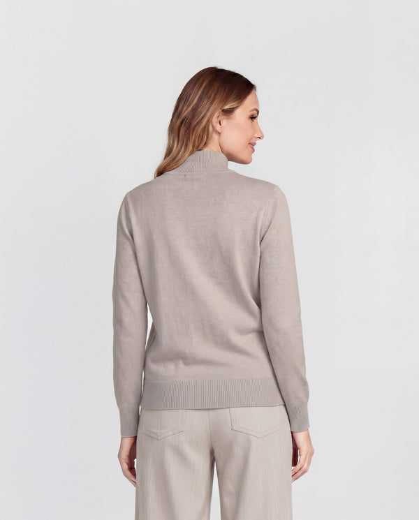 Sweater Mujer Micaela Camel Lineatré