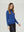 Sweater Mujer Magdalena Relaxed Fit Cuello Medio Alto Redondo Manga Caida Royal Lineatre