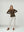 Sweater Mujer Giuliana Slim Fit Cuello Redondo Manga Caída Chocolate Lineatre