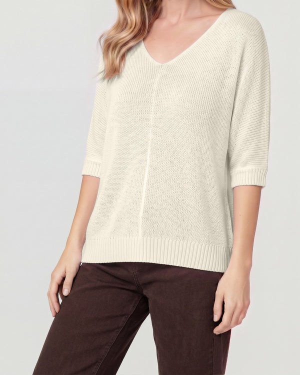 Sweater Mujer Adriana Beige Lineatré
