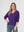 Sweater Mujer Serena Ciruela Lineatré