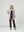 Cardigan Mujer Renata Relaxed Cuello Con Solapa Manga Acampanada Fango Lineatre