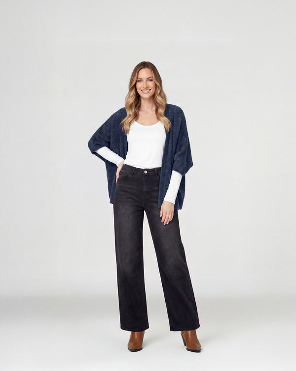 Cardigan Mujer Camila Chocolate Lineatré