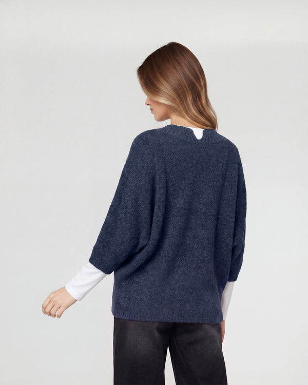 Cardigan Mujer Camila Chocolate Lineatré