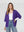 Cardigan Mujer Elisa Ciruela Lineatré