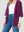 Cardigan Mujer Bianca Ciruela Lineatré