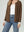 Cardigan Mujer Fiorella Relaxed Cuello Con Solapa Manga Suelta Chocolate Lineatre