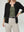Cardigan Mujer Fiorella Relaxed Cuello Con Solapa Manga Suelta Negro Lineatre