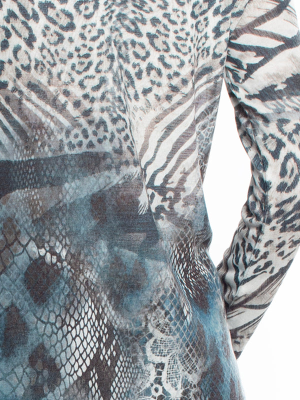 Sweater gris lineatre