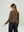 Sweater Mujer Rita Relaxed Cuello Redondo Manga Caída Chocolate Lineatre
