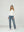 Sweater Mujer Josefina Regular Cuello Redondo Manga Suelta Blanco Lineatre