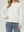 Sweater Mujer Josefina Regular Cuello Redondo Manga Suelta Blanco Lineatre