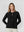 Sweater Mujer Josefina Regular Cuello Redondo Manga Suelta Negro Lineatre