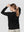 Sweater Mujer Josefina Regular Cuello Redondo Manga Suelta Negro Lineatre