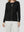 Sweater Mujer Josefina Regular Cuello Redondo Manga Suelta Negro Lineatre