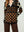 Cardigan Mujer Luciana Relaxed Cuello En V Manga Suelta Negro Lineatre